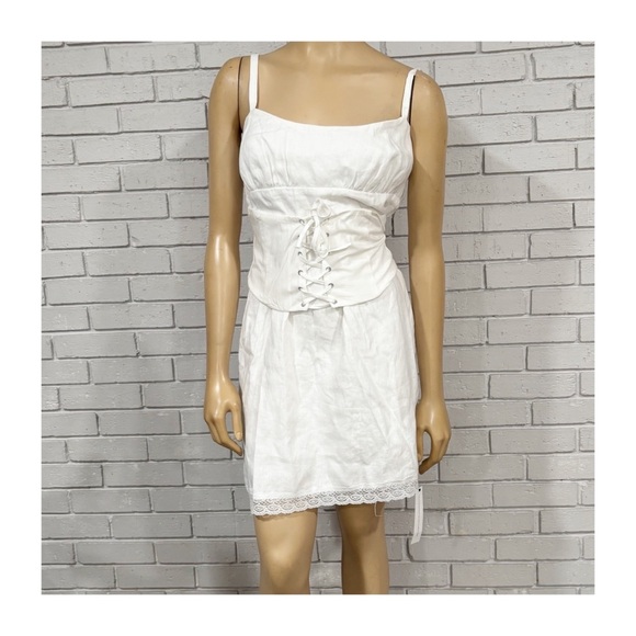 ainsley linen dress reformation Reformation Ainsley Linen Dress